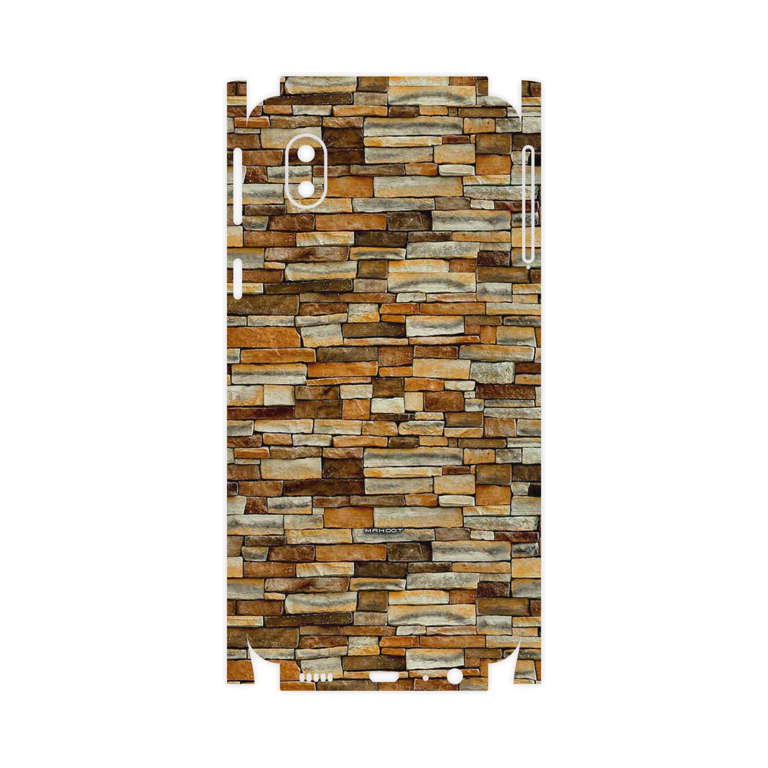 برچسب پوششی ماهوت مدل brickwall-FullSkin مناسب برای گوشی موبایل سامسونگ Galaxy A01 Core