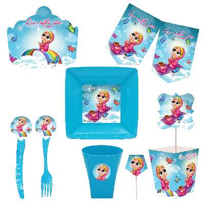  مجموعه 72 عددی تم طرح جشن تکلیف