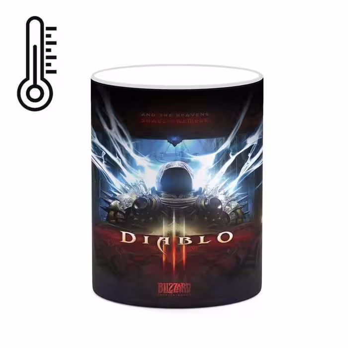 ماگ حرارتی کاکتی طرح بازی Blizzard Diablo 3 مدل mgh20915