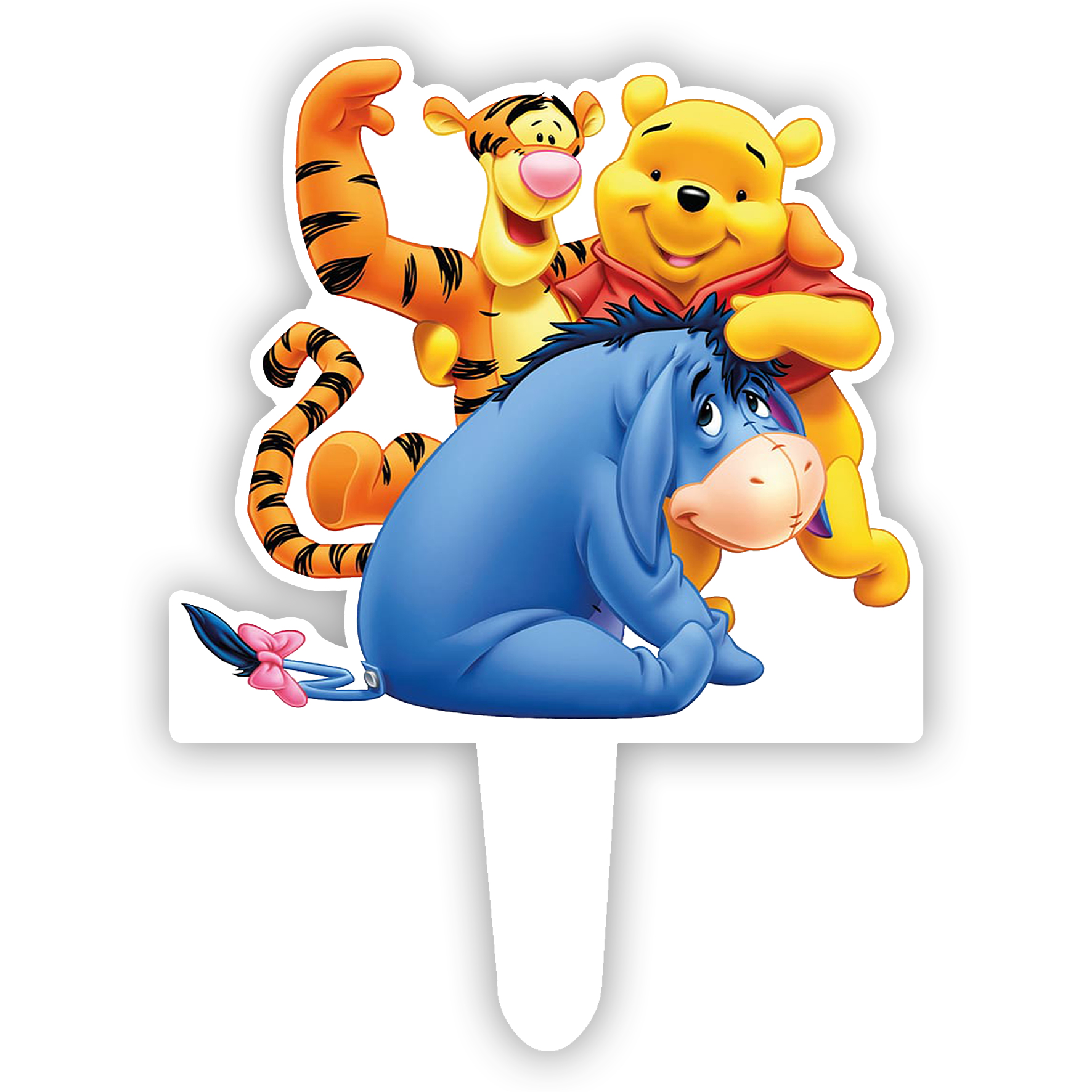  تاپر کیک طرح خرس پو کد R206