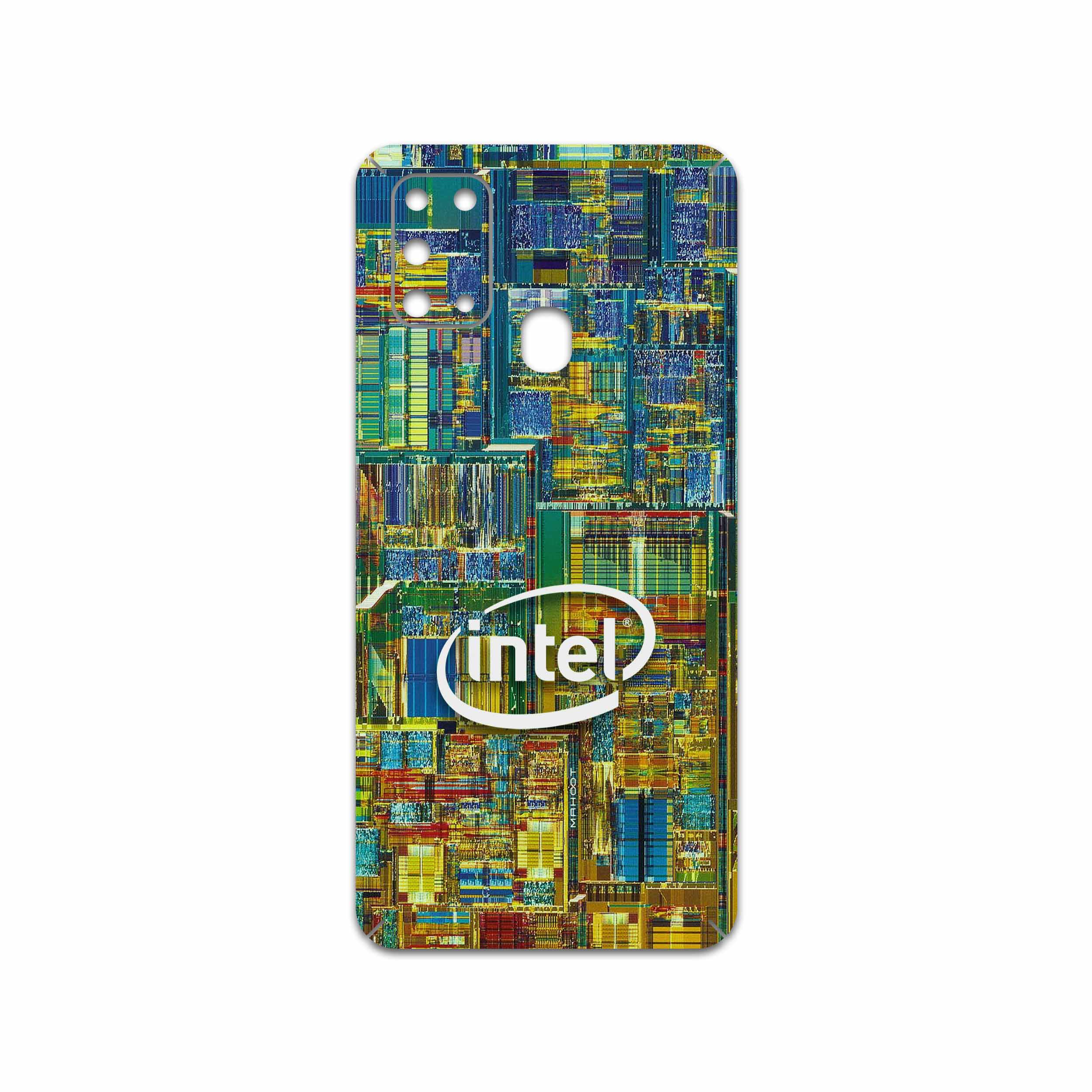 برچسب پوششی ماهوت مدل Intel Brand مناسب برای گوشی موبایل سامسونگ Galaxy M31
