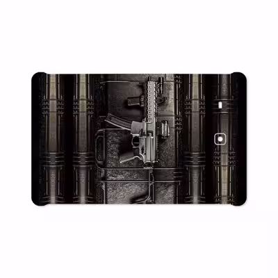 برچسب پوششی ماهوت مدل Gun مناسب برای تبلت سامسونگ Galaxy Tab E 9.6 2015 T561