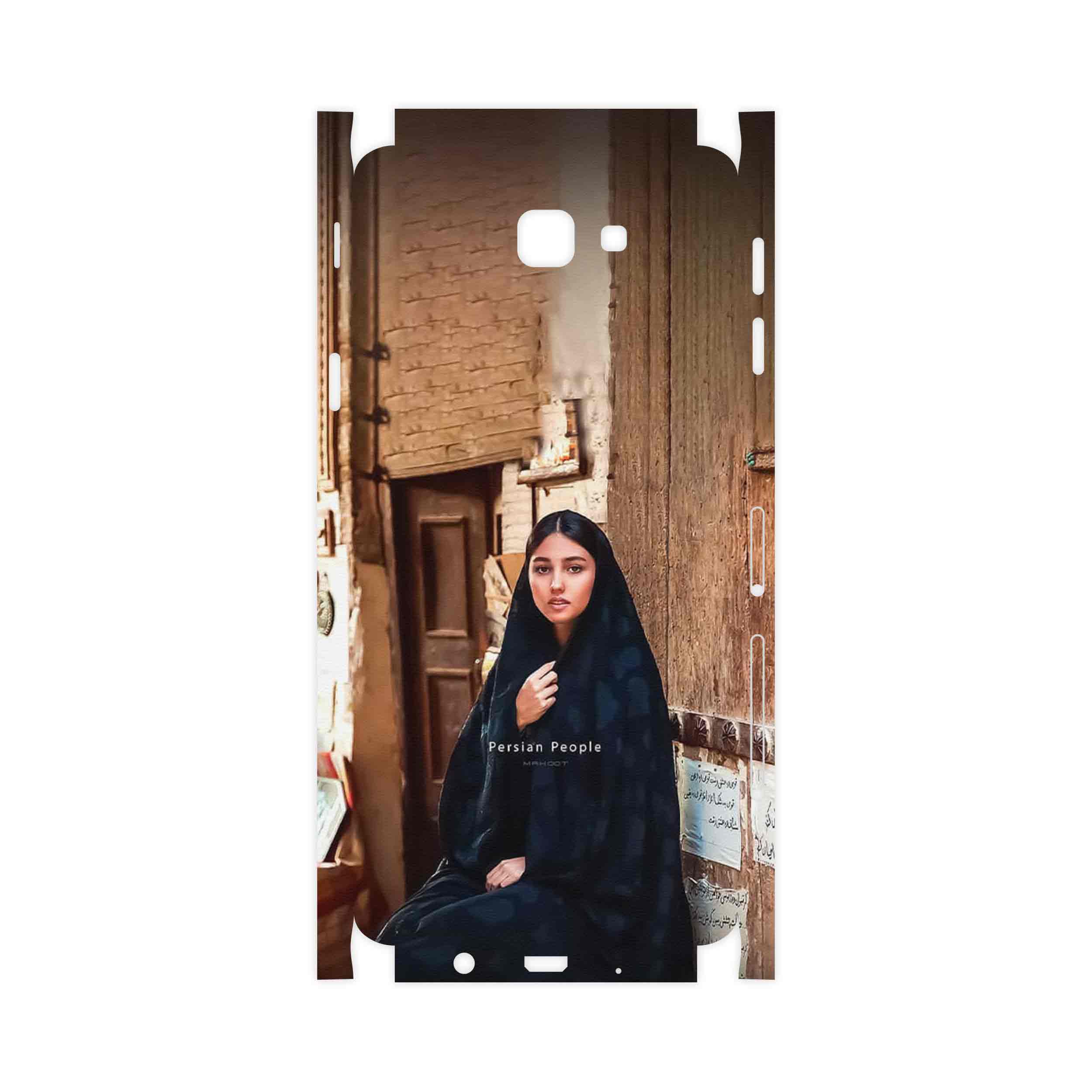 برچسب پوششی ماهوت مدل Portrait of an Iranian Woman-FullSkin مناسب برای گوشی موبایل سامسونگ Galaxy J5 Prime