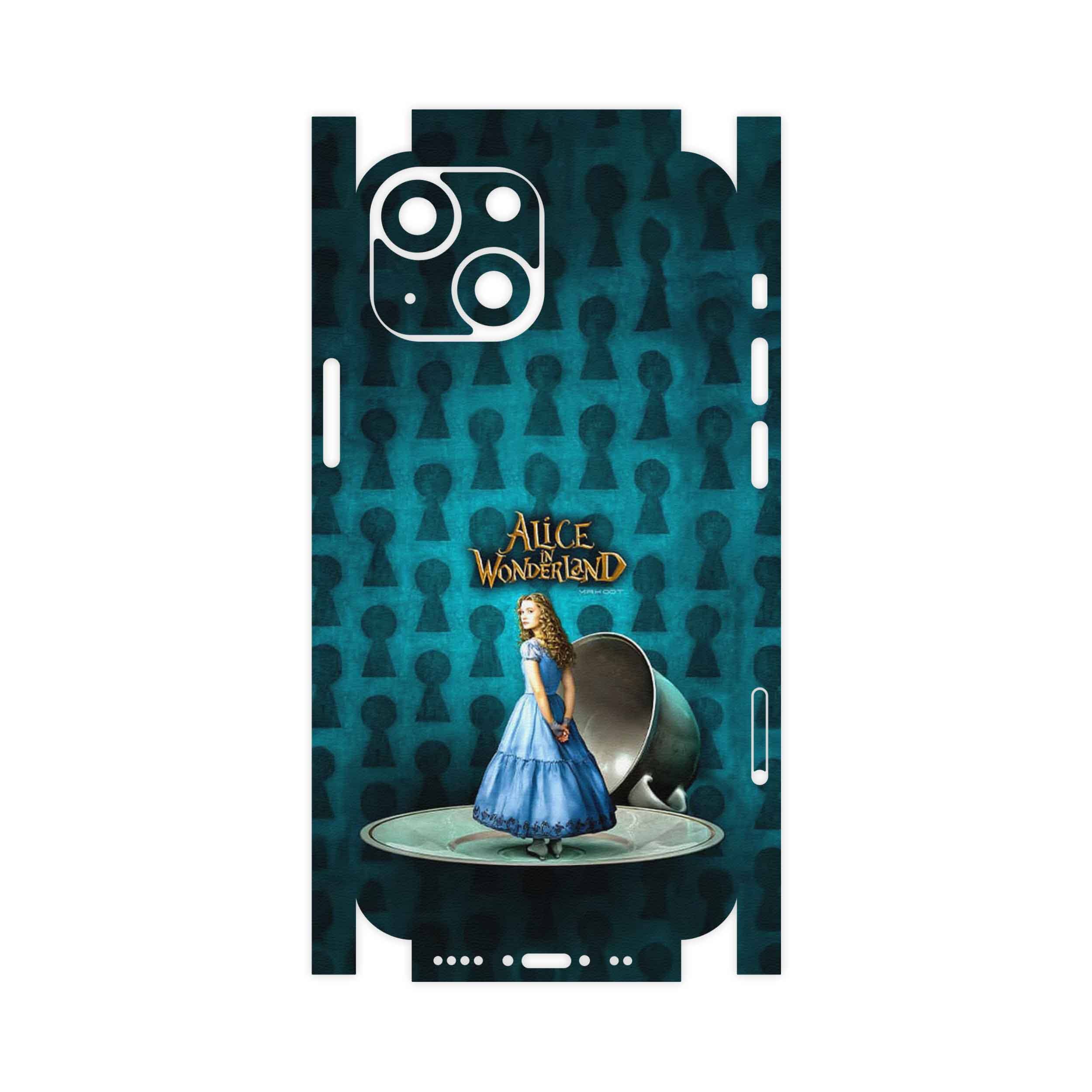 برچسب پوششی ماهوت مدل Alice in Wonderland-FullSkin مناسب برای گوشی موبایل اپل iPhone 13 Mini