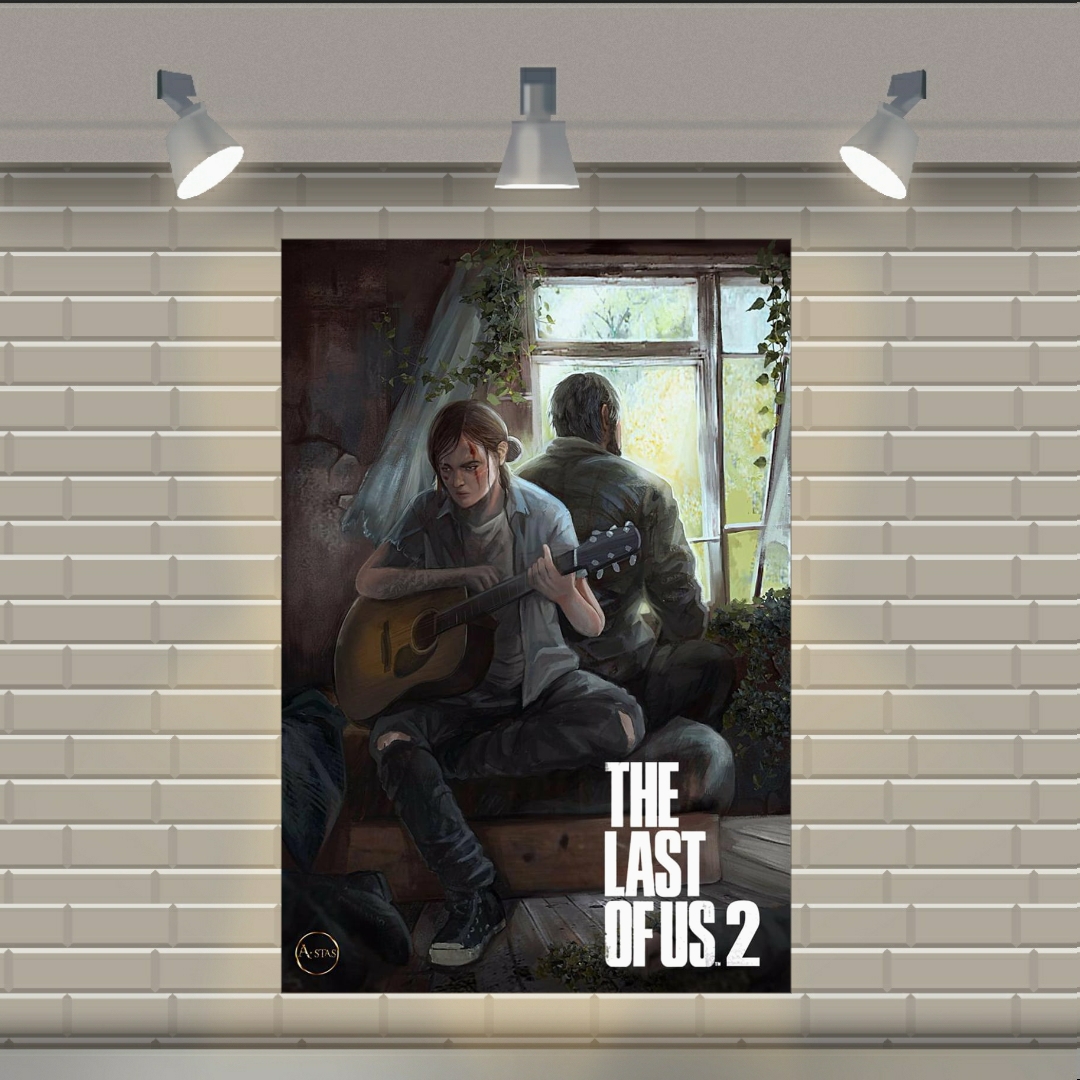 تابلو بوم طرح گیم the last of us part2 مدل SDB1424