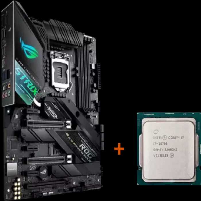 باندل مادربرد ASUS ROG STRIX Z490-F GAMING به همراه پردازنده INTEL CORE I7 10700