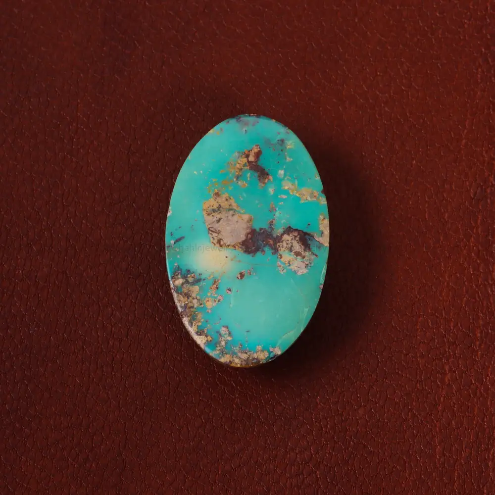 نگین فیروزه شجری کد 28181 - جواهری مشاهیر