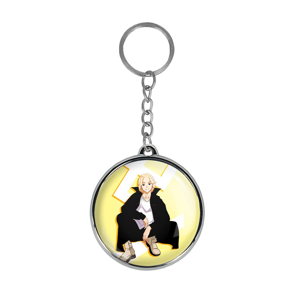 جاکلیدی خندالو طرح مایکی انیمه توکیو ریونجرز مدل دوطرفه کد 1057810581