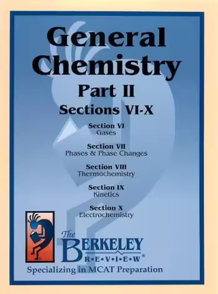 󾕇 دانلود کتاب The Berkeley Review Mcat General Chemistry Part 2, 2011 - دانلود کتاب های دانشگاهی