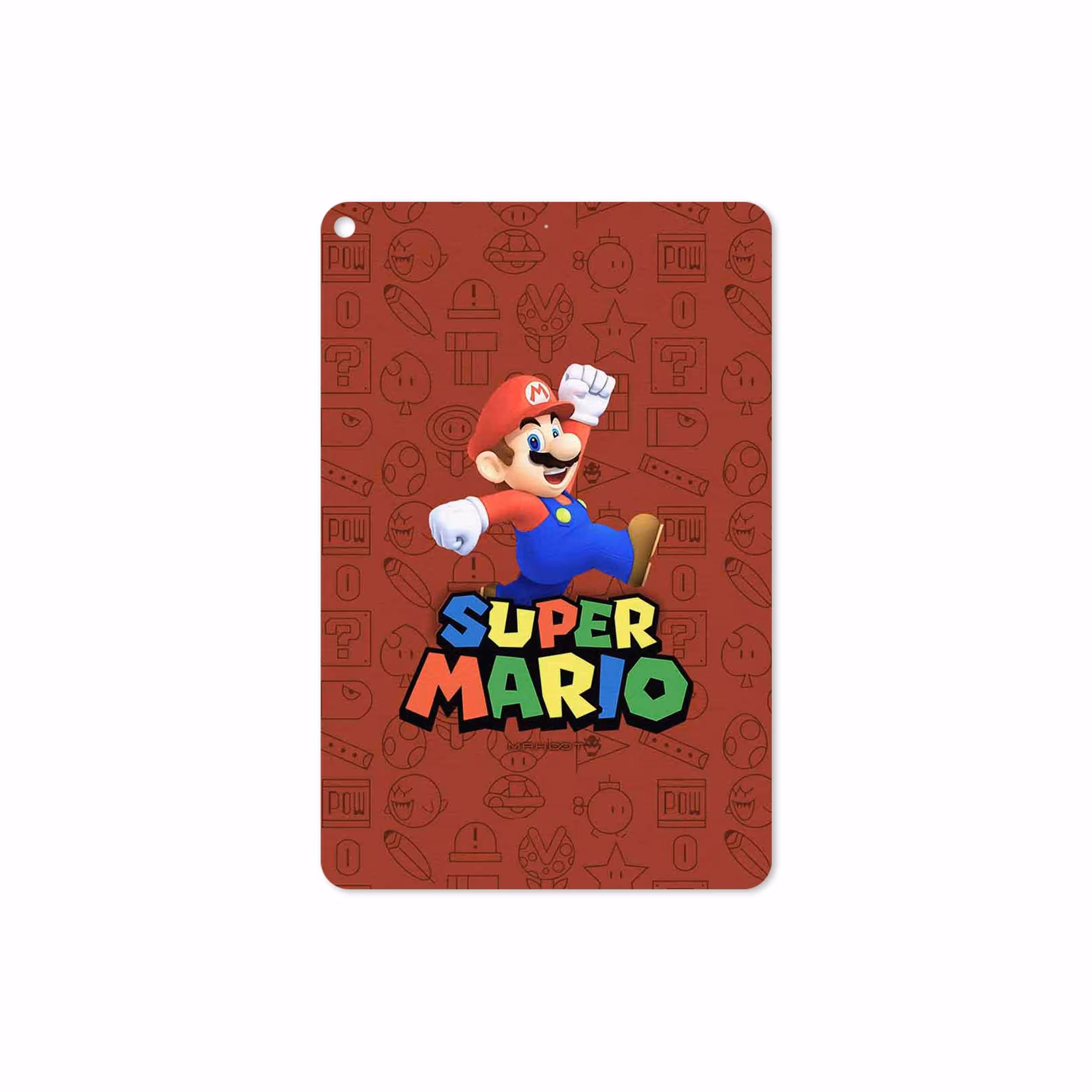 برچسب پوششی ماهوت مدل Super-Mario-Game مناسب برای تبلت اپل iPad mini (GEN 5) 2019 A2133