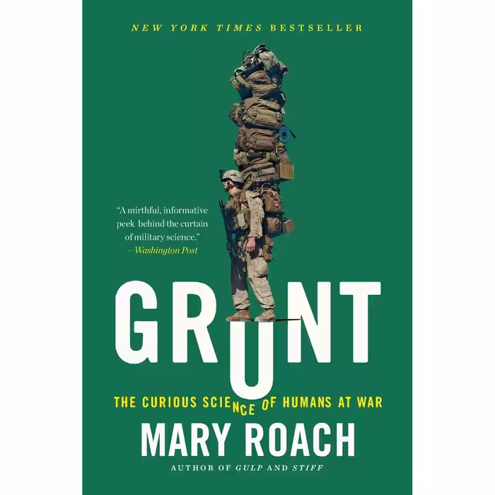 کتاب Grunt اثر Mary Roach انتشارات W. W. Norton &amp; Company