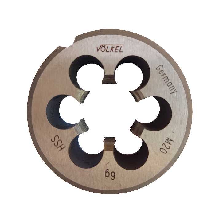 حديده ولکل مدل M20 HSS 6g سايز 20 میلی متر