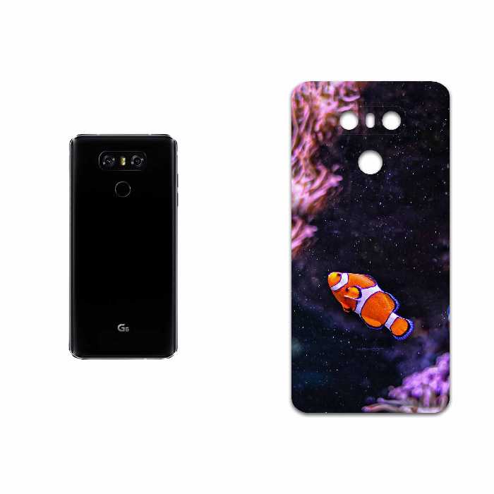 برچسب پوششی ماهوت مدل Clownfish مناسب برای گوشی موبایل ال جی G6