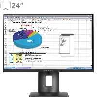 مانیتور استوک اچ پی HP Z24n سایز 24 اینچ