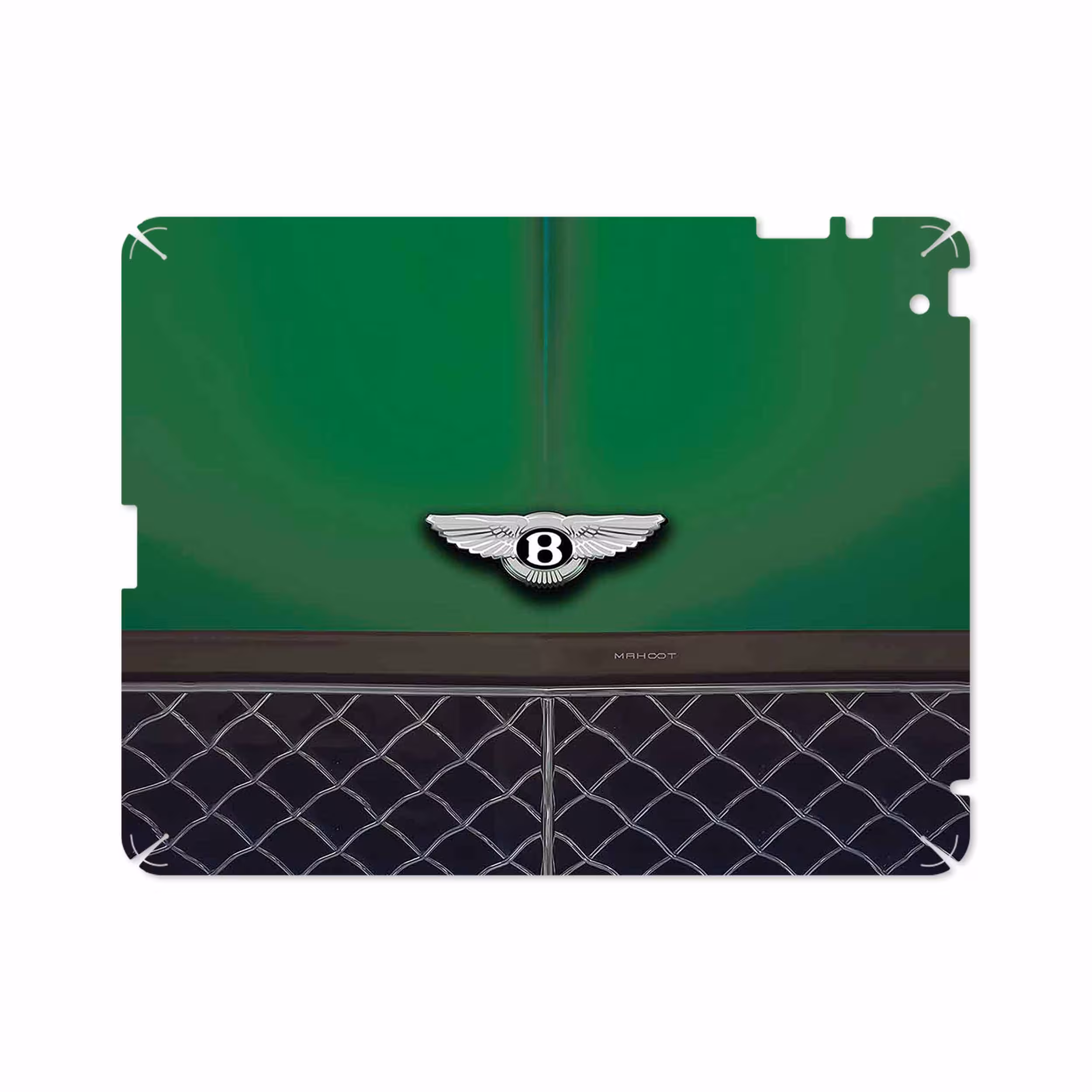 برچسب پوششی ماهوت مدل Bentley مناسب برای تبلت اپل iPad 2 2011 A1397