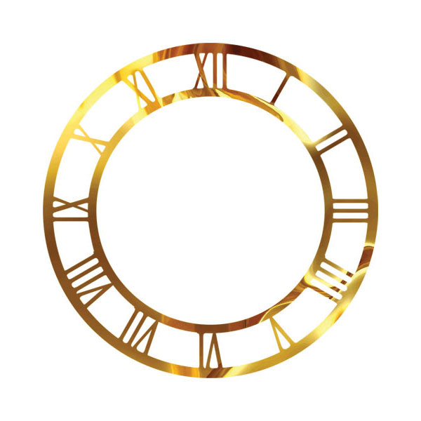 اعداد ساعت دیواری کد2801