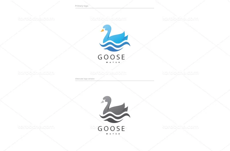 وکتور لوگو غاز | گرافیک با طعم تربچه