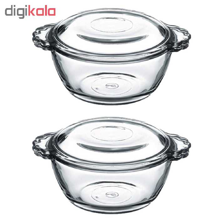 ظرف نگهدارنده پاشاباغچه مدل بیسیک کد 97343 بسته 2 عددی