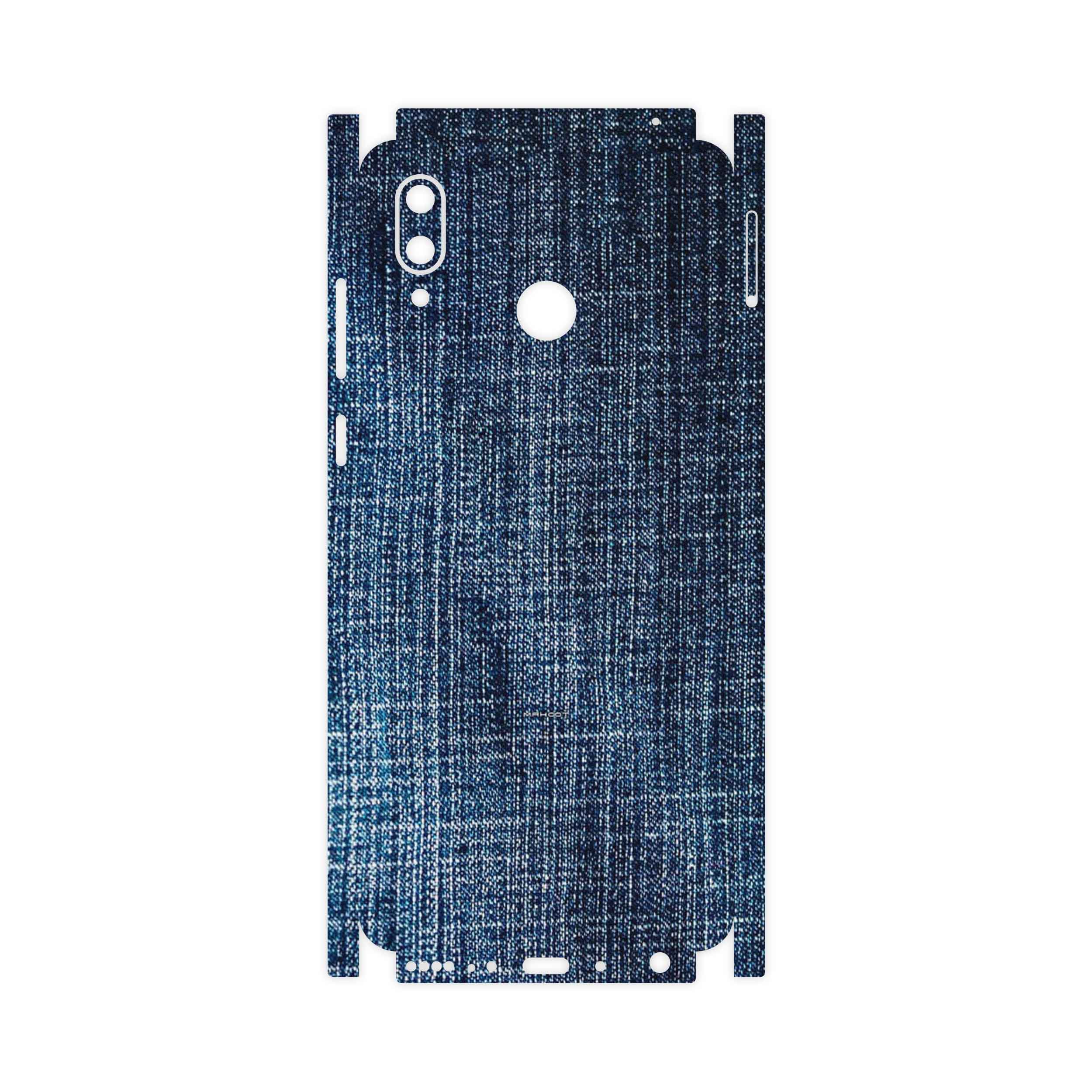 برچسب پوششی ماهوت مدل Fabric Texture 3-FullSkin مناسب برای گوشی موبایل آنر Play