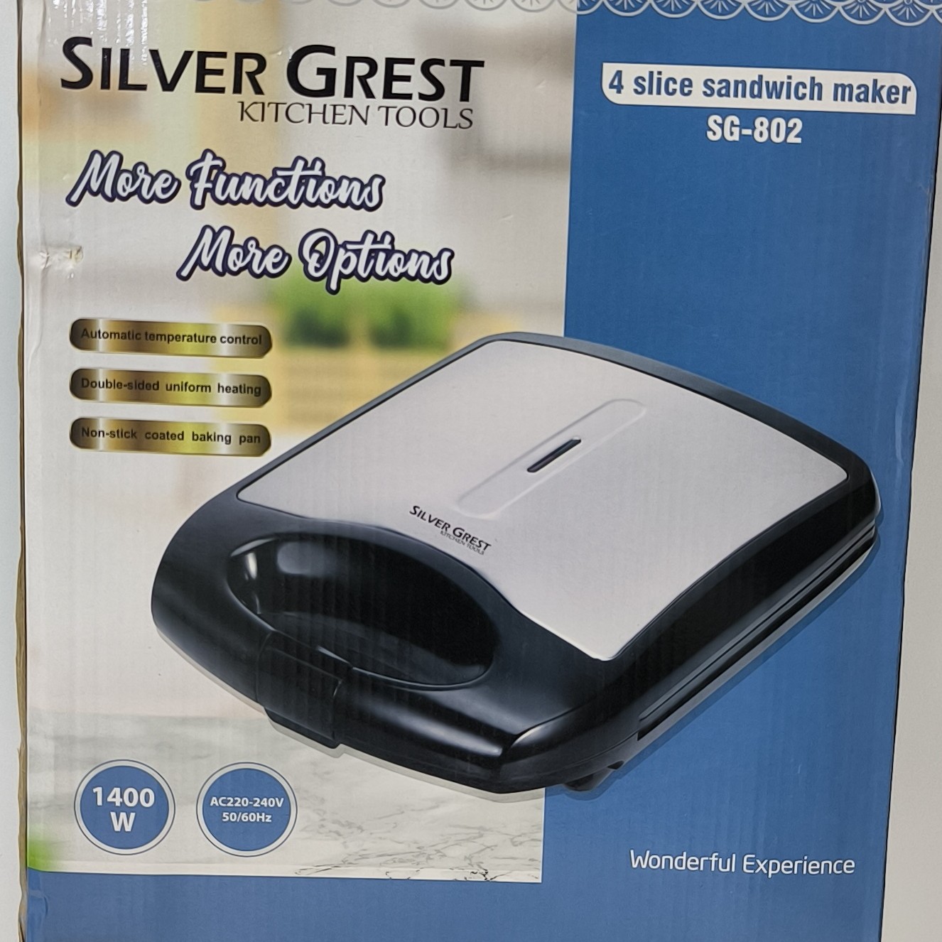 اسنک ساز سیلور کرست 4 خانه کیفیت عالی