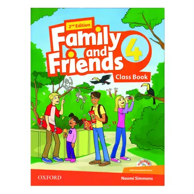 کتاب Family and Friends 4 اثر Naomi Simmons انتشارات Oxford