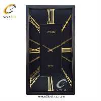 ساعت دیواری اورجینال آرتمیس آلیاژ فلزی مشکی| کد رفرنس 12744، مدل: 2028BlackGold