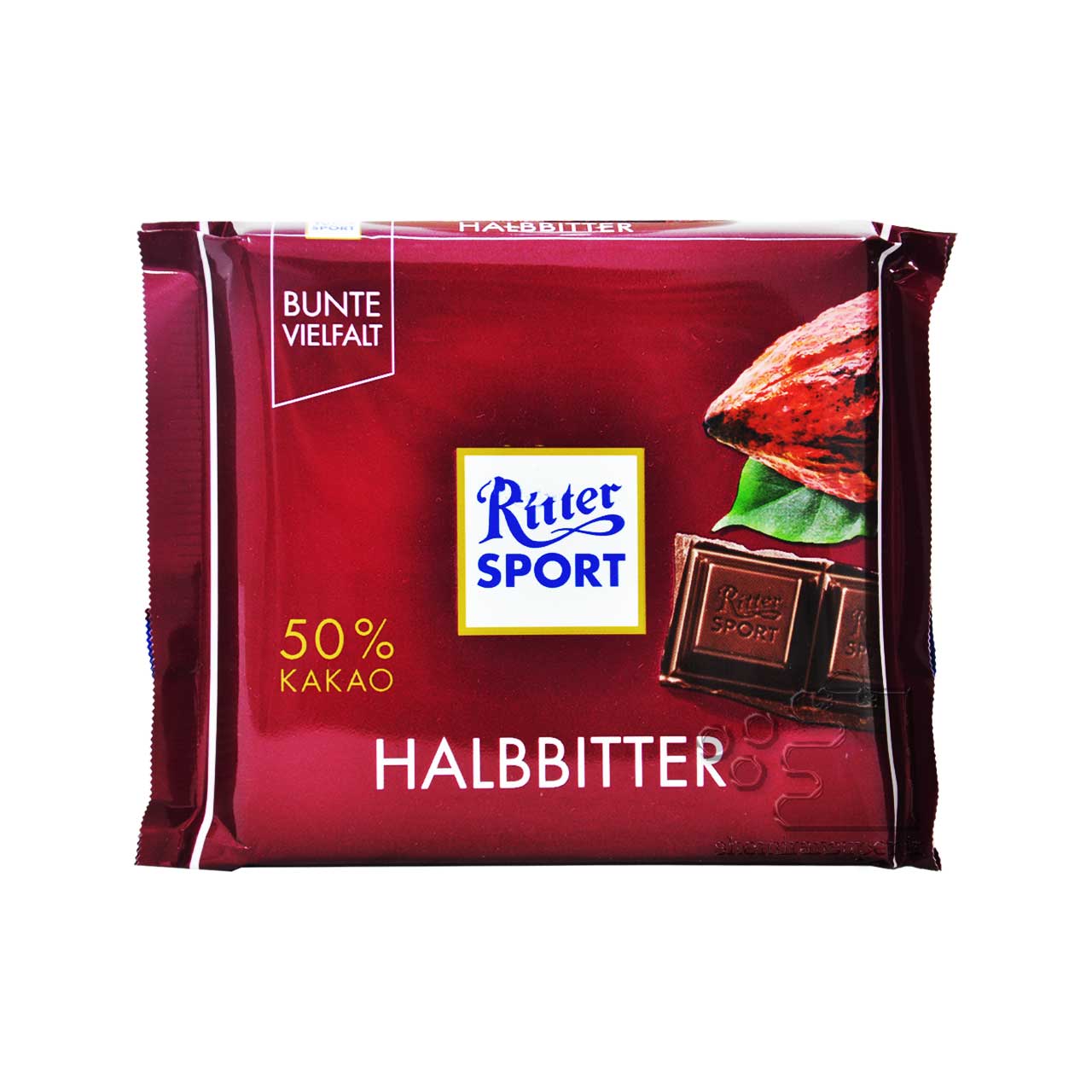شکلات تلخ 50 درصد 100 گرم ریتر اسپرت - ritter sport