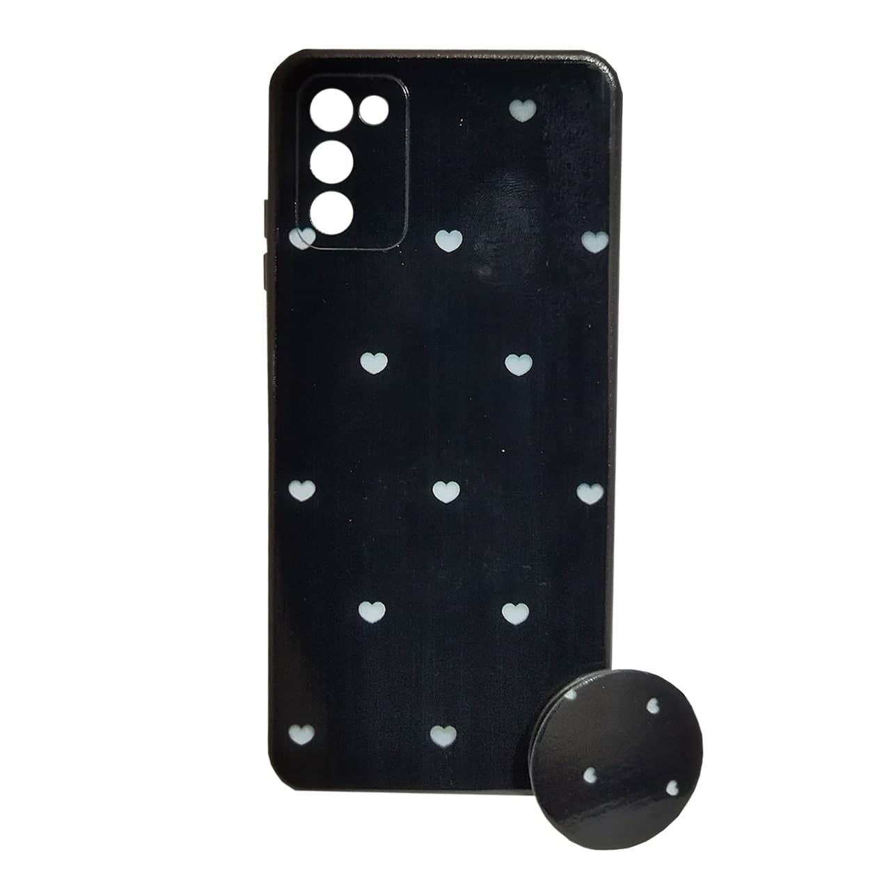 کاور  کد 1651 مناسب برای گوشی موبایل سامسونگ GALAXY A03s به همراه پایه نگهدارنده