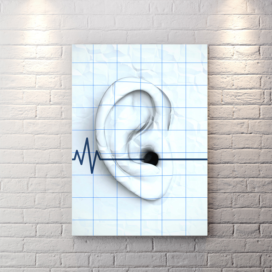 تابلو دکوراتیو برای کلینیک شنوایی سنجی BAs-8676