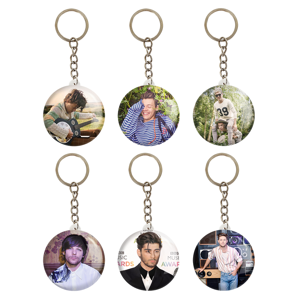 جاکلیدی خندالو مدل گروه وان دایرکشن One Direction کد 1078B مجموعه 6 عددی