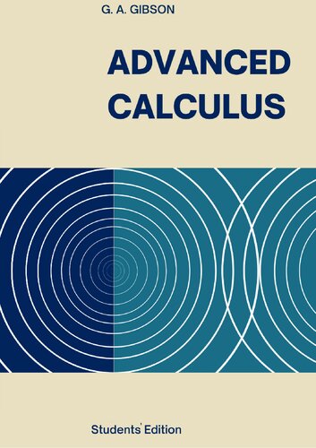 خرید و دانلود نسخه کامل کتاب Advanced Calculus