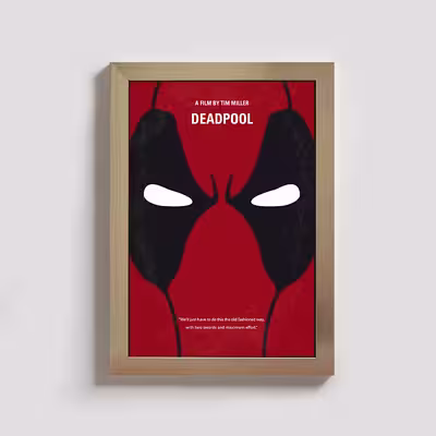 تابلو مدل فیلم ددپول deadpool BE042