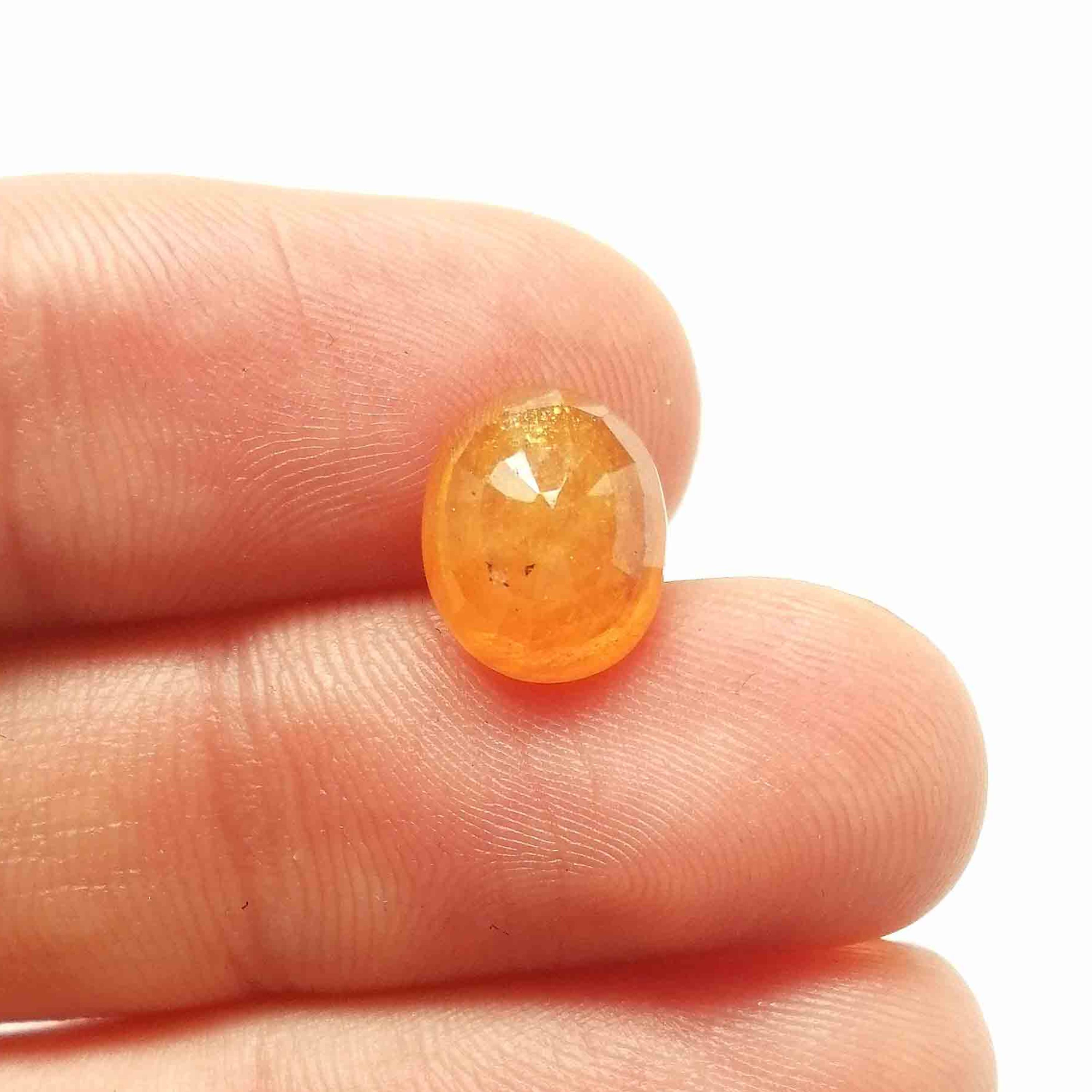 سنگ یاقوت زرد کد 3