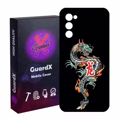 کاور گارد ایکس طرح Dragon مدل Glass10296 مناسب برای گوشی موبایل سامسونگ Galaxy S20 FE