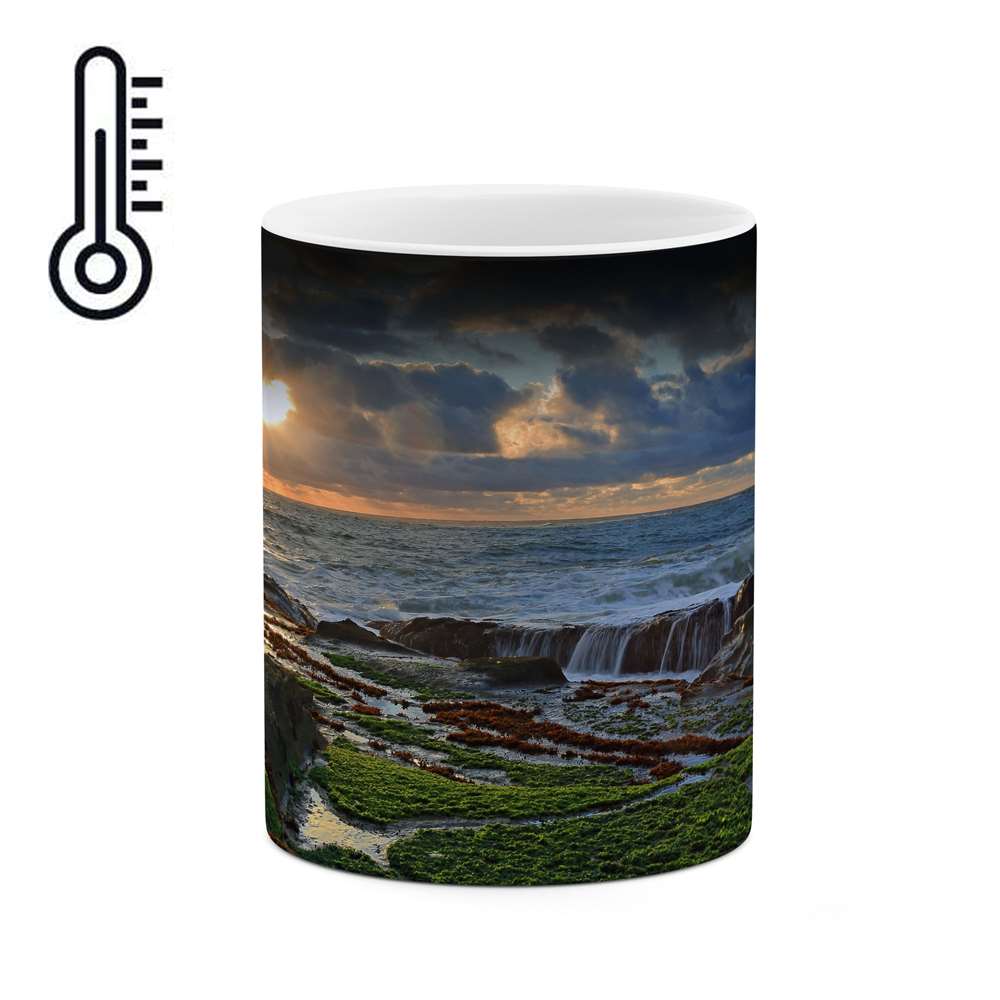 ماگ حرارتی طرح منظره طبیعت  مدل mgph11848