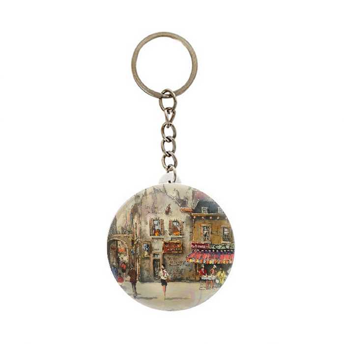 جاکلیدی عرش مدل فانتزی نقاشی شهر کد Asj1295