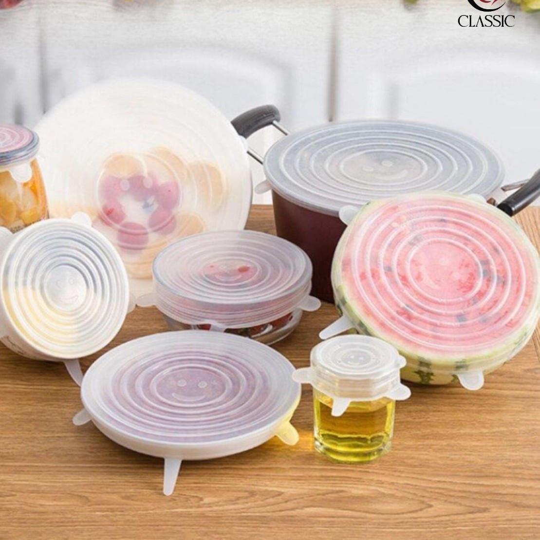 محافظ و درپوش سلیکونی غذا 