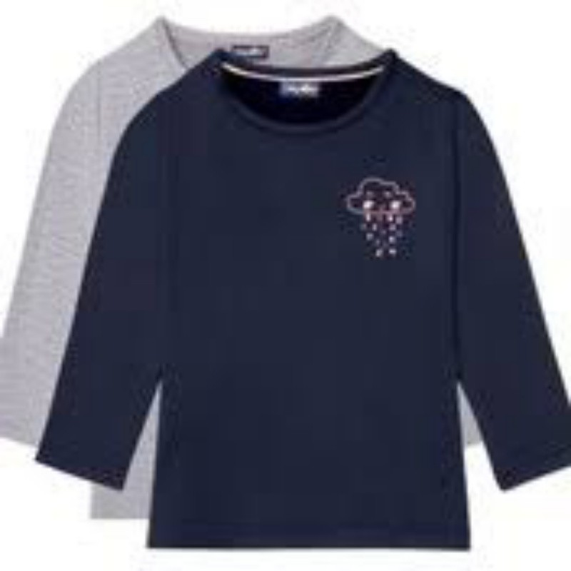 بلوز آستین بلند دخترانه ترمو برند لوپیلو آلمان سایز 4تا6سال داخل پلار

