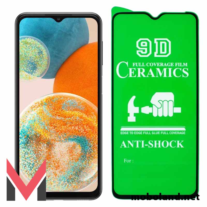 قیمت گلس تمام صفحه سرامیکی شفاف سامسونگ Galaxy A23 5G - موبولند