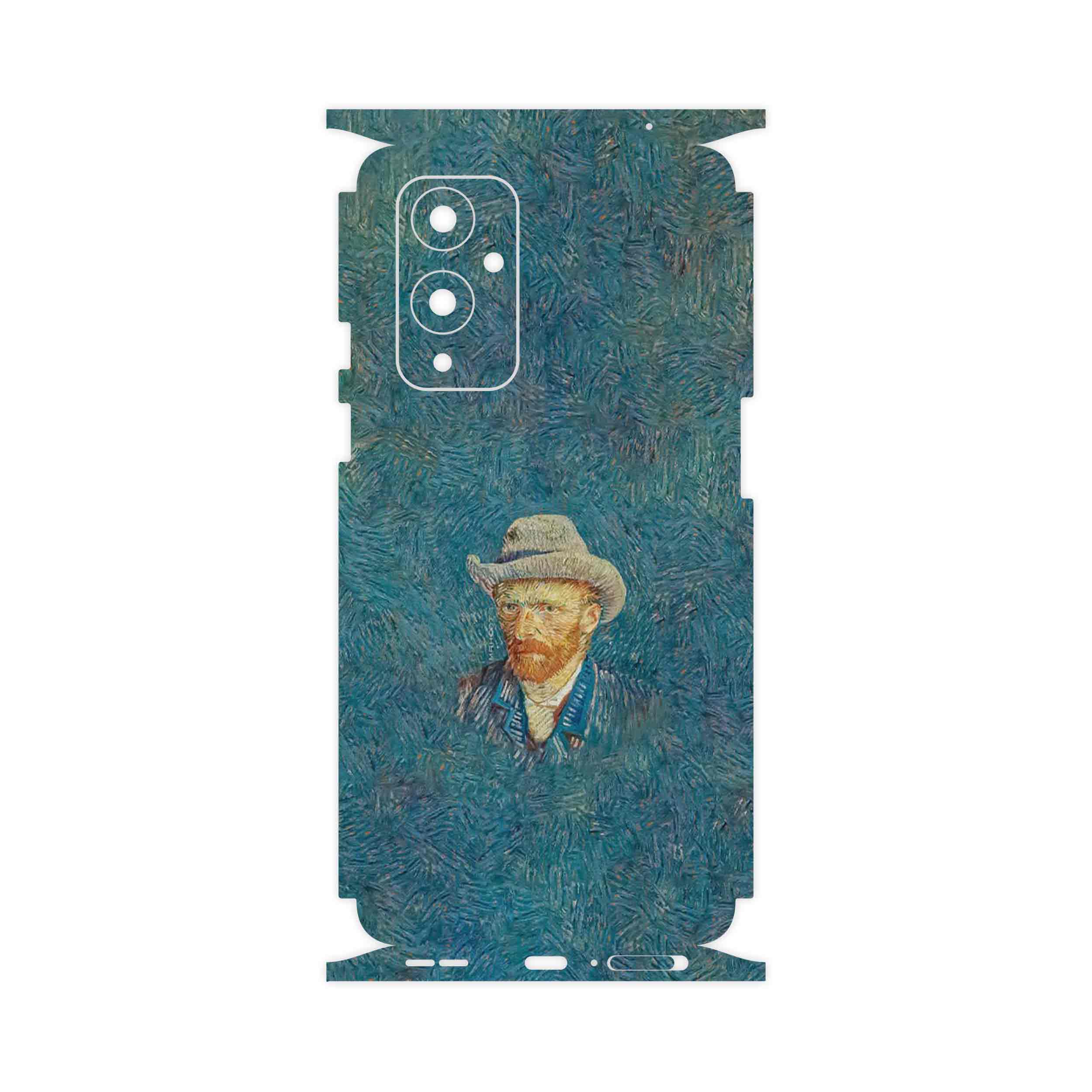 برچسب پوششی ماهوت مدل Self portrait with a gray felt hat-FullSkin مناسب برای گوشی موبایل وان پلاس 9