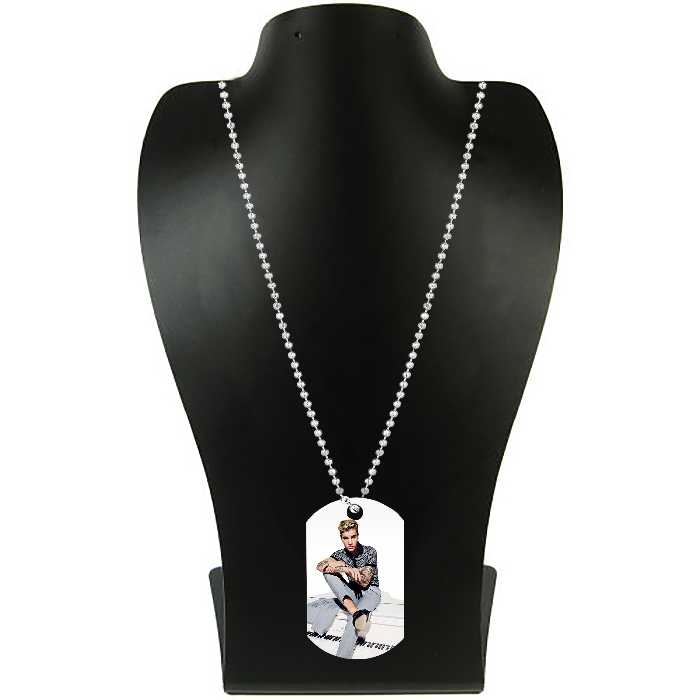 گردنبند طرح جاستین بیبر مدل pk305