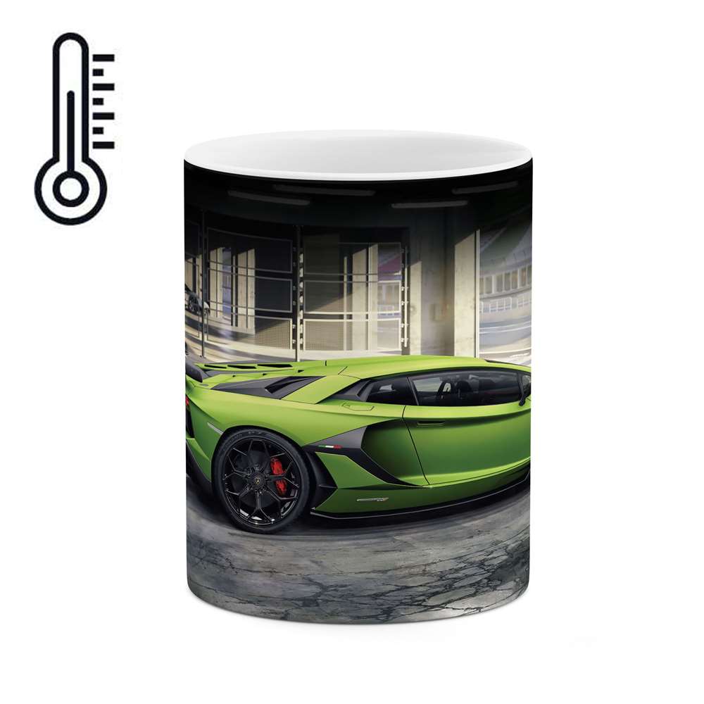 ماگ حرارتی طرح ماشین لامبورگینی مدل mgph10451