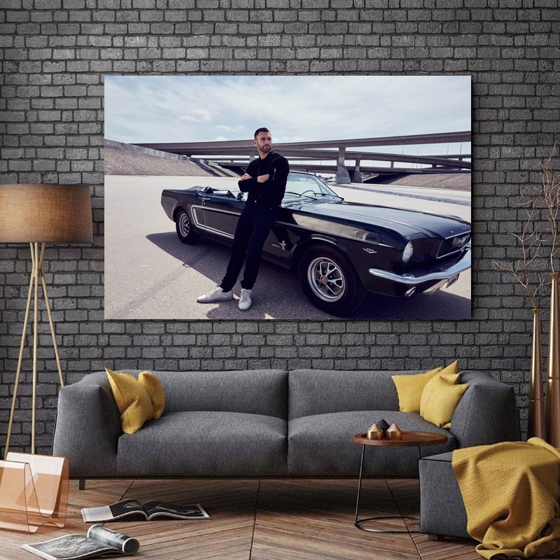 تابلو شاسی طرح بزرگان موسیقی مدا Adam Levine کد A253