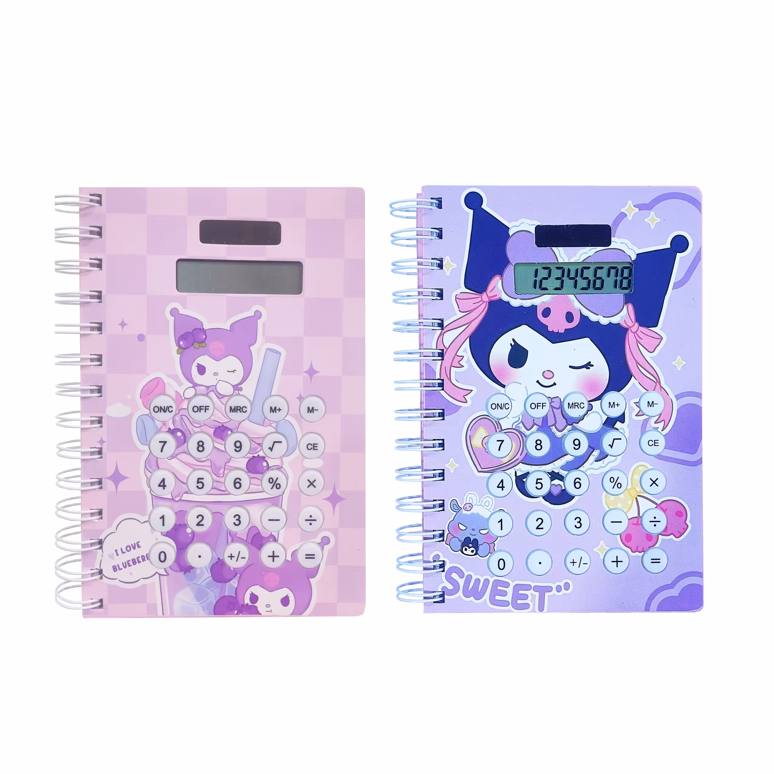 دفترچه ماشین حساب دار A5 طرح Sanrio