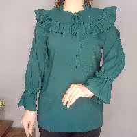 شومیز چیندار الیزه 