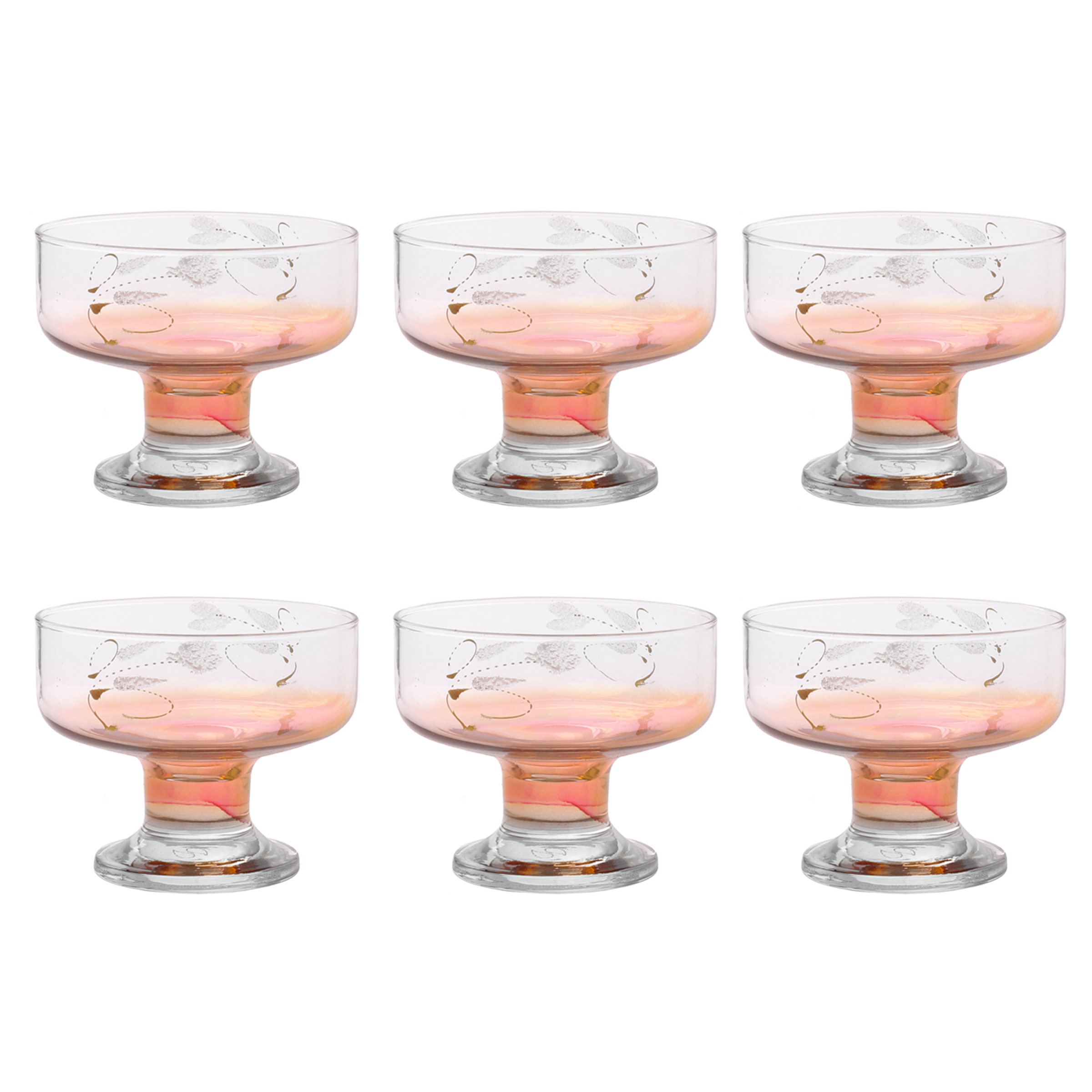 بستنی خوری پاشاباغچه مدل آیس ویل کد 41016 بسته شش عددی