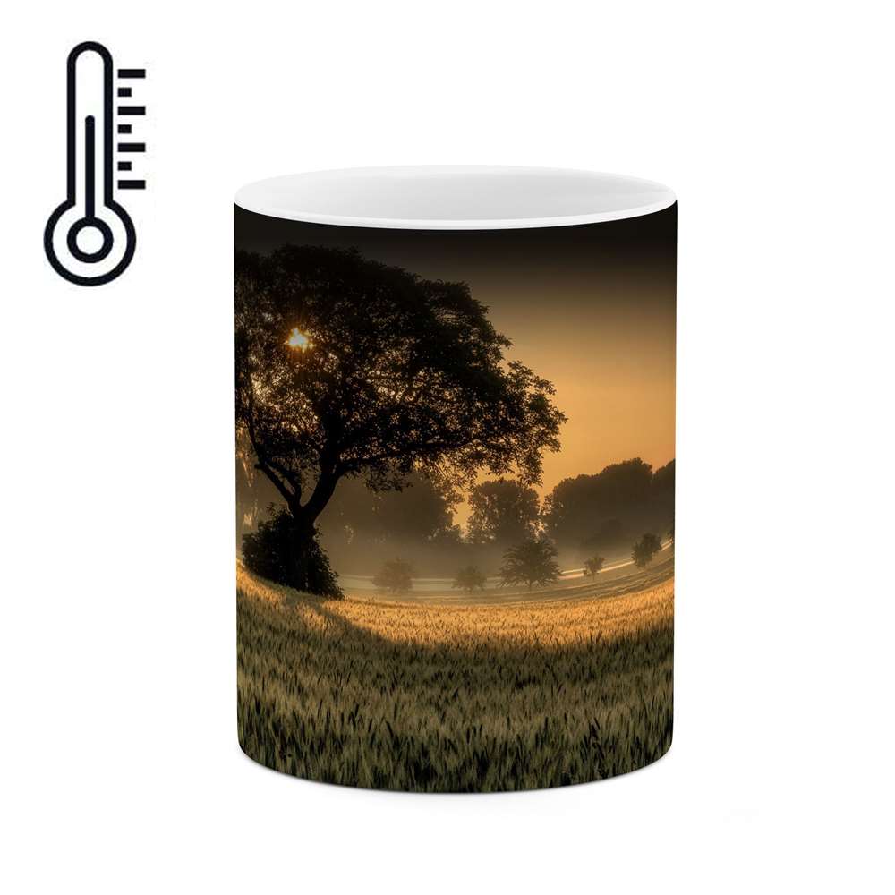 ماگ حرارتی طرح منظره شگفت انگیز  مدل mgph11307