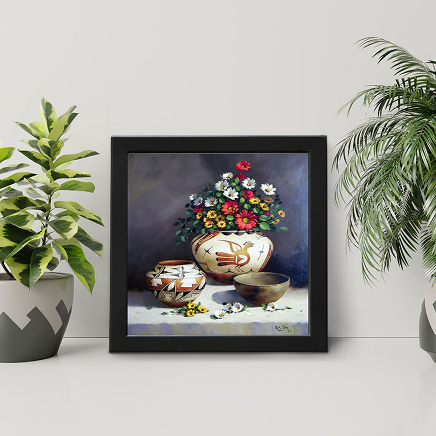 تابلو طرح گل مدل EP266