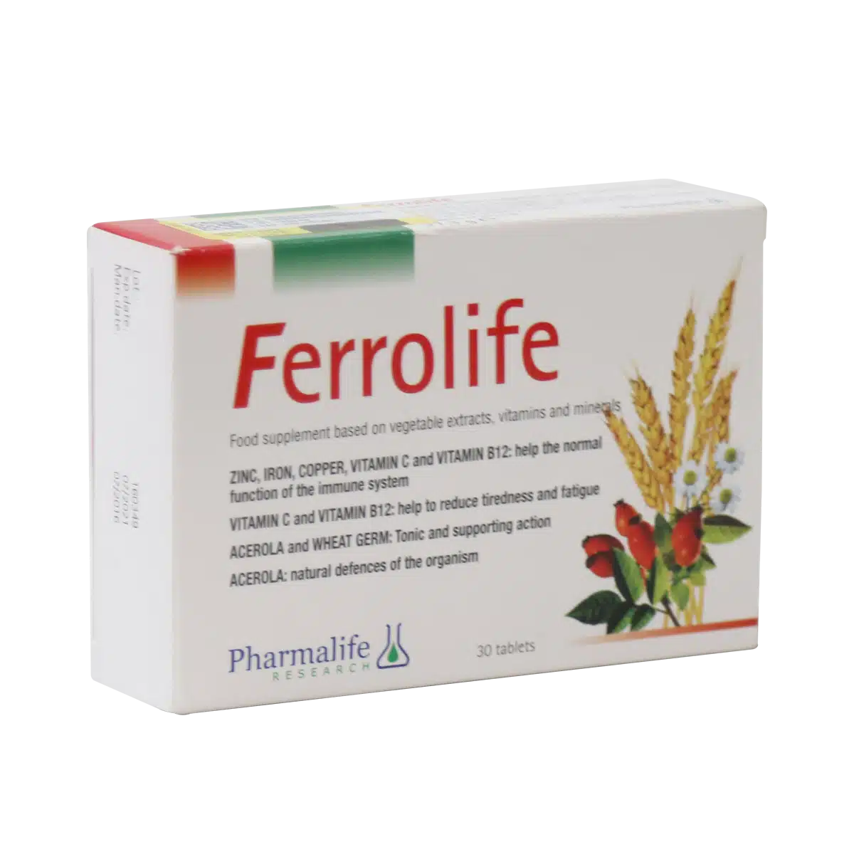 قرص فرولایف فارمالایف جهت درمان کم خونی 30 عدد - مثبت سبز