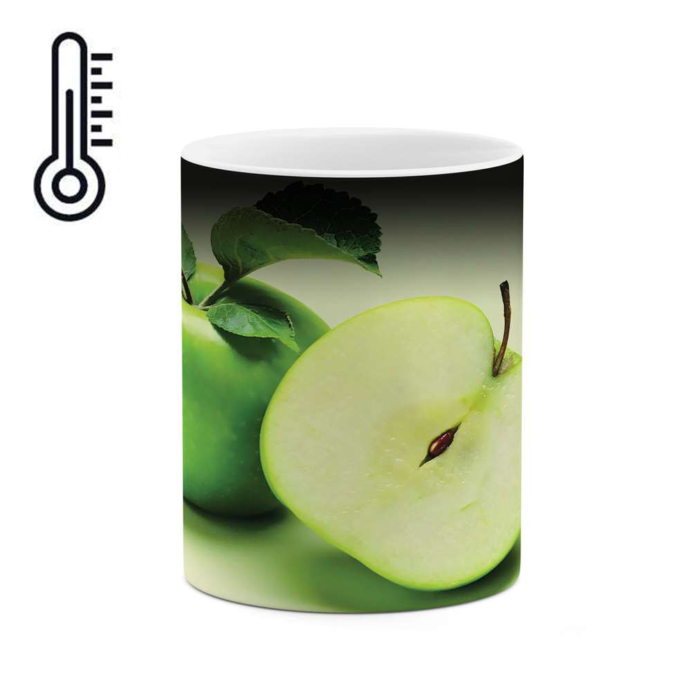 ماگ حرارتی طرح سیب مدل mgh01580